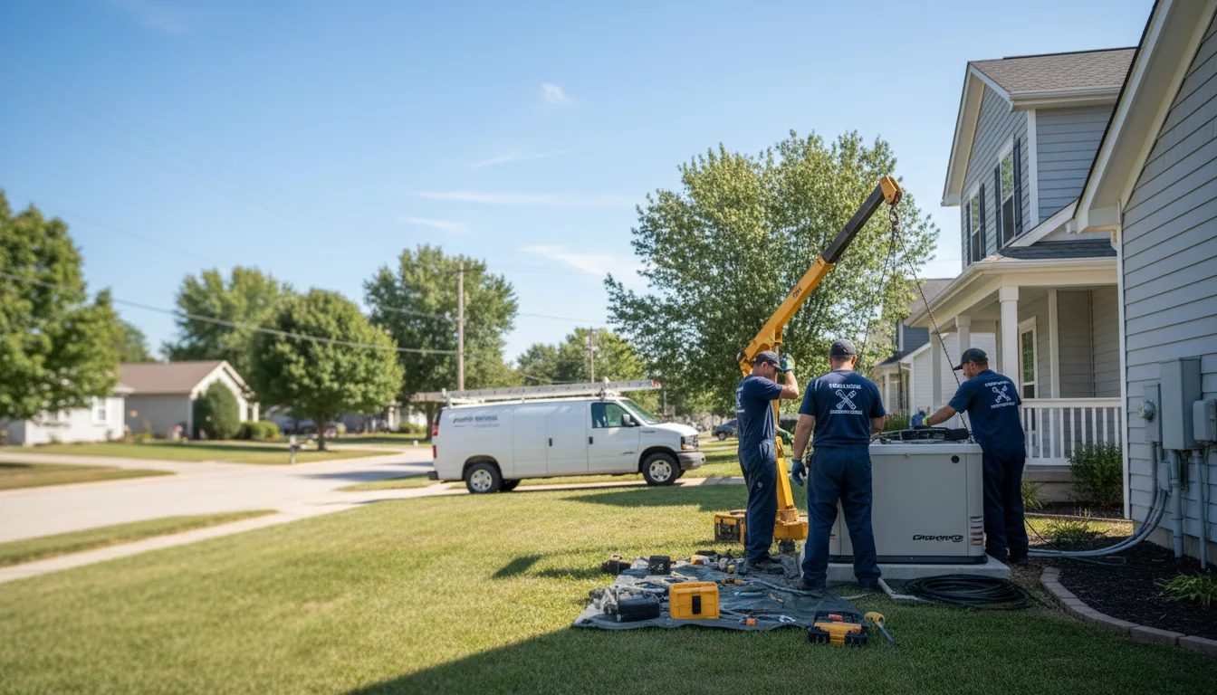 Generator Installation in Pittsburg, OK near me